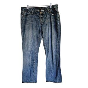 Womans Fall Creek Jeans‎ Size 16 reg Blue Straight Leg